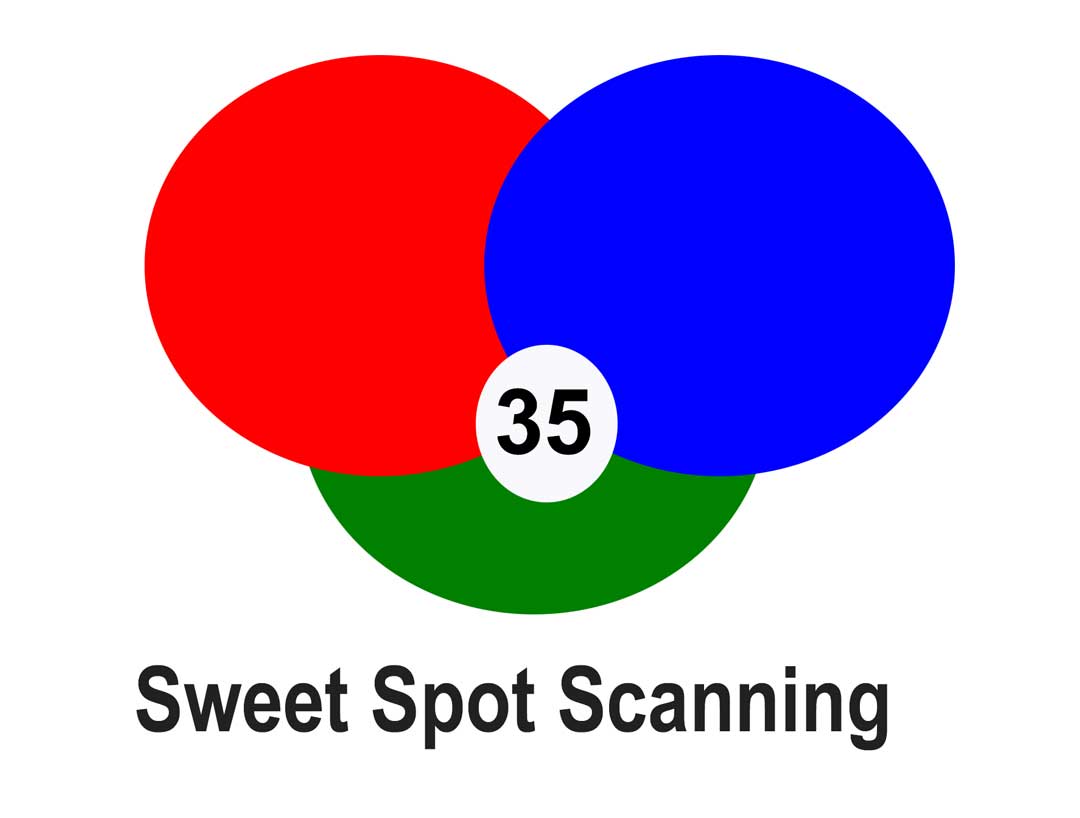 Sweet Spot 35 Scanning Logo